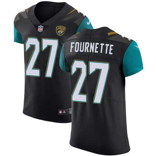Nike Jacksonville Jaguars #27 Leonard Fournette Black Alternate Men's Stitched NFL Vapor Untouchable Elite Jersey