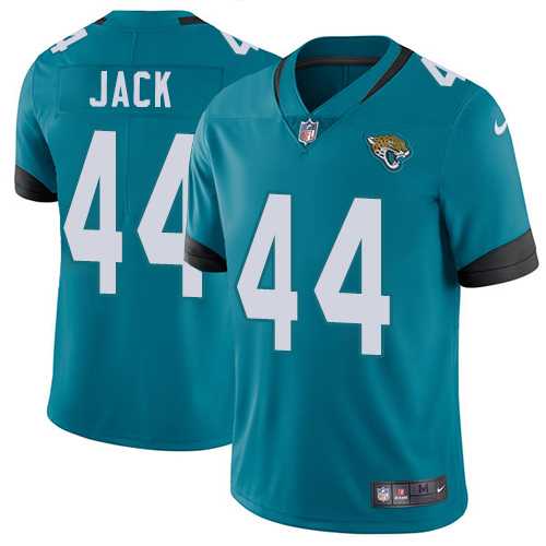 Nike Jacksonville Jaguars #44 Myles Jack Teal Green Alternate Men's Stitched NFL Vapor Untouchable Limited Jersey