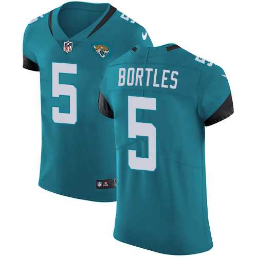 Nike Jacksonville Jaguars #5 Blake Bortles Teal Green Alternate Men's Stitched NFL Vapor Untouchable Elite Jersey