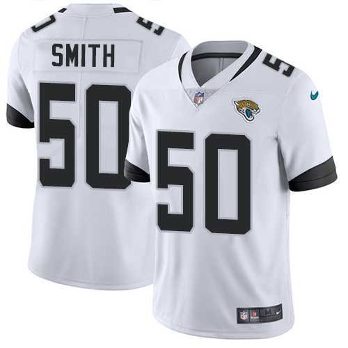 Nike Jacksonville Jaguars #50 Telvin Smith White Men's Stitched NFL Vapor Untouchable Limited Jersey Nike Jacksonville Jaguars #50 Telvin Smith White Men's Stitched NFL Vapor Untouchable Limited Jersey