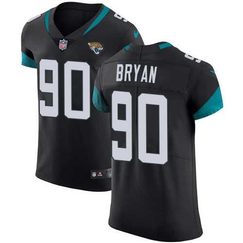 Nike Jacksonville Jaguars #90 Taven Bryan Black Team Color Men's Stitched NFL Vapor Untouchable Elite Jersey