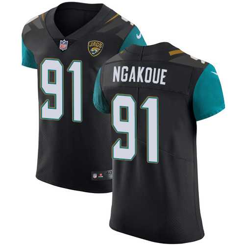 Nike Jacksonville Jaguars #91 Yannick Ngakoue Black Alternate Men's Stitched NFL Vapor Untouchable Elite Jersey