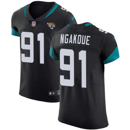 Nike Jacksonville Jaguars #91 Yannick Ngakoue Black Team Color Men's Stitched NFL Vapor Untouchable Elite Jersey