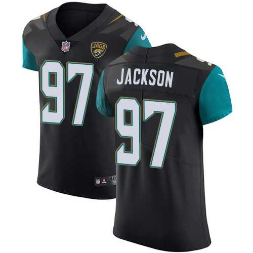 Nike Jacksonville Jaguars #97 Malik Jackson Black Alternate Men's Stitched NFL Vapor Untouchable Elite Jersey