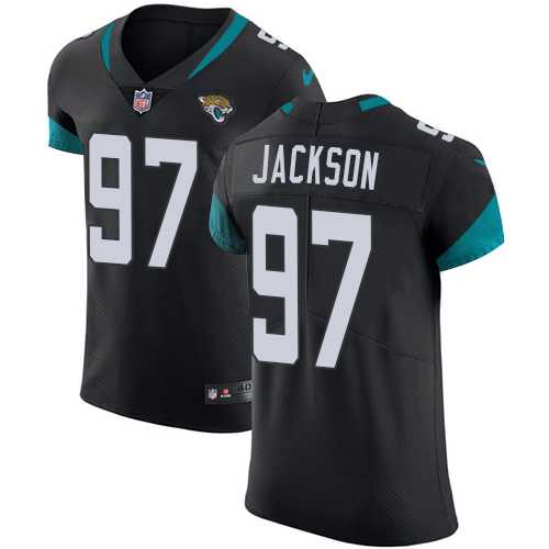 Nike Jacksonville Jaguars #97 Malik Jackson Black Team Color Men's Stitched NFL Vapor Untouchable Elite Jersey