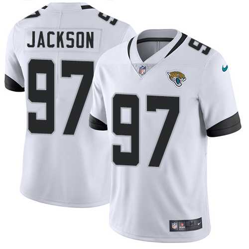 Nike Jacksonville Jaguars #97 Malik Jackson White Men's Stitched NFL Vapor Untouchable Limited Jersey Nike Jacksonville Jaguars #97 Malik Jackson White Men's Stitched NFL Vapor Untouchable Limited Jersey