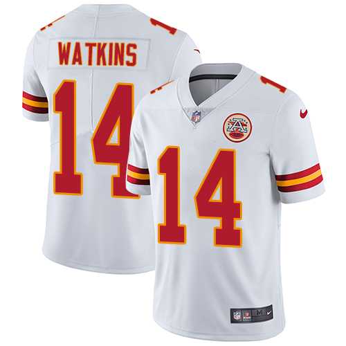 Nike Kansas City Chiefs #14 Sammy Watkins White Men's Stitched NFL Vapor Untouchable Limited Jersey