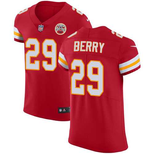 Nike Kansas City Chiefs #29 Eric Berry Red Team Color Men's Stitched NFL Vapor Untouchable Elite Jersey