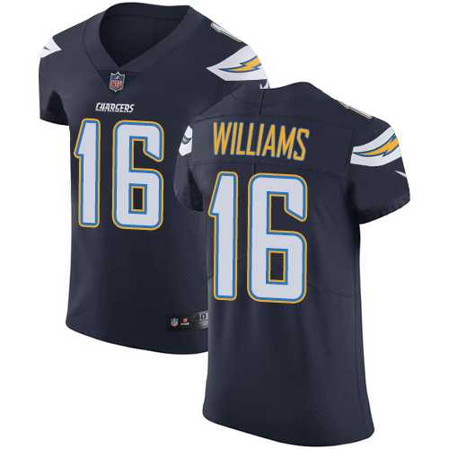 Nike Los Angeles Chargers #16 Tyrell Williams Navy Blue Team Color Men's Stitched NFL Vapor Untouchable Elite Jersey