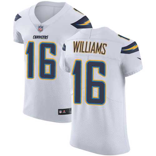 Nike Los Angeles Chargers #16 Tyrell Williams White Men's Stitched NFL Vapor Untouchable Elite Jersey