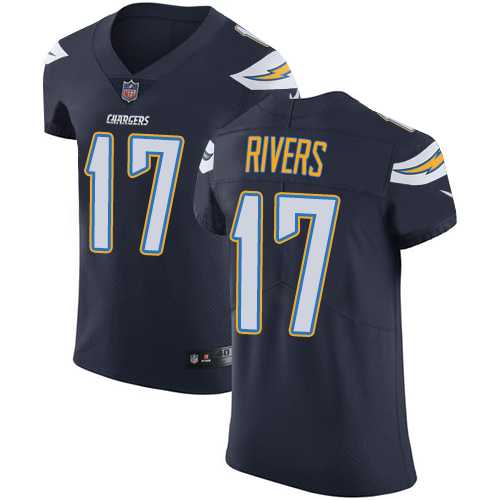 Nike Los Angeles Chargers #17 Philip Rivers Navy Blue Team Color Men's Stitched NFL Vapor Untouchable Elite Jersey