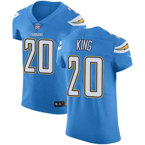 Nike Los Angeles Chargers #20 Desmond King Electric Blue Alternate Men's Stitched NFL Vapor Untouchable Elite Jersey