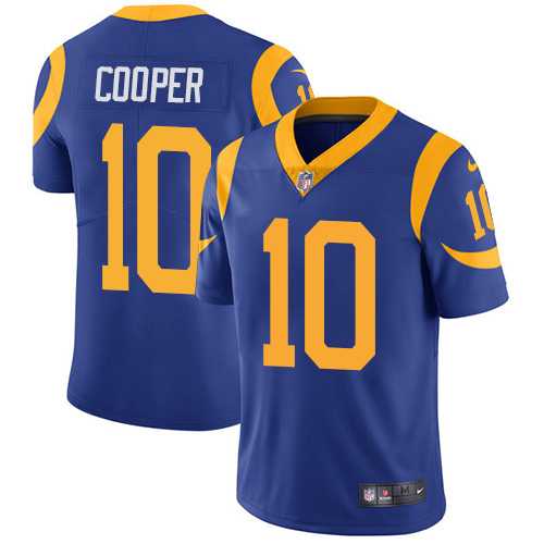 Nike Los Angeles Rams #10 Pharoh Cooper Royal Blue Alternate Men's Stitched NFL Vapor Untouchable Limited Jersey