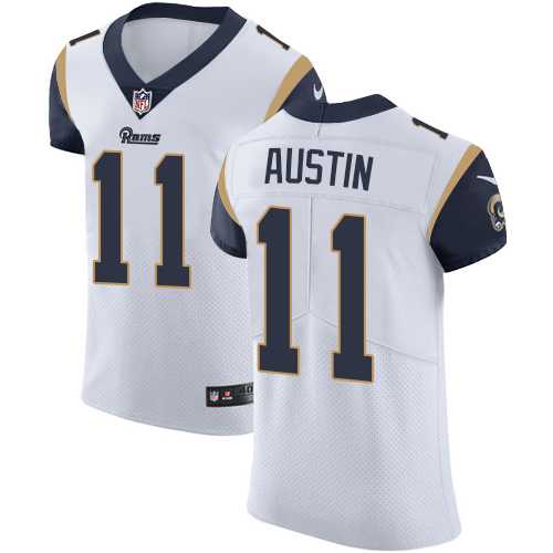 Nike Los Angeles Rams #11 Tavon Austin White Men's Stitched NFL Vapor Untouchable Elite Jersey