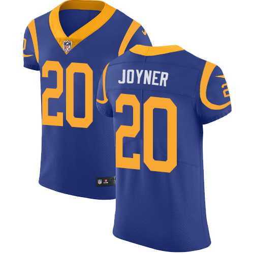 Nike Los Angeles Rams #20 Lamarcus Joyner Royal Blue Alternate Men's Stitched NFL Vapor Untouchable Elite Jersey