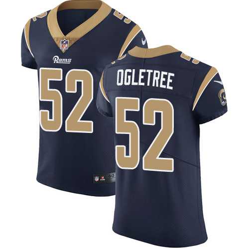 Nike Los Angeles Rams #52 Alec Ogletree Navy Blue Team Color Men's Stitched NFL Vapor Untouchable Elite Jersey