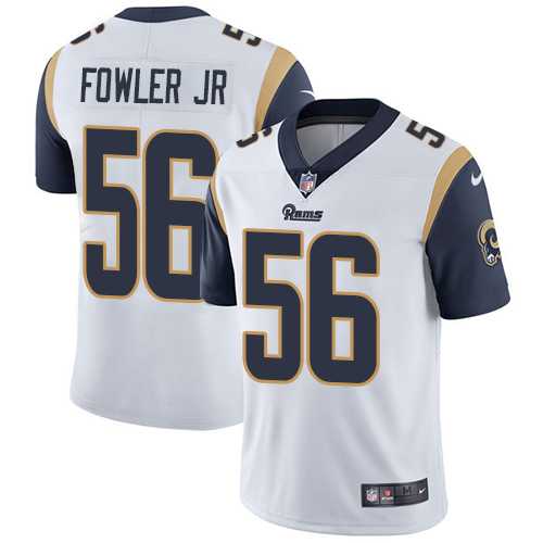 Nike Los Angeles Rams #56 Dante Fowler Jr White Men's Stitched NFL Vapor Untouchable Limited Jersey