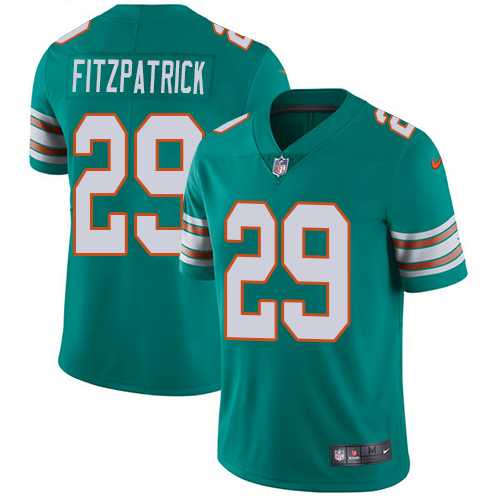 Nike Miami Dolphins #29 Minkah Fitzpatrick Aqua Green Alternate Men's Stitched NFL Vapor Untouchable Limited Jersey