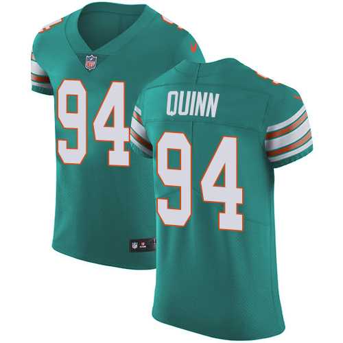 Nike Miami Dolphins #94 Robert Quinn Aqua Green Alternate Men's Stitched NFL Vapor Untouchable Elite Jersey