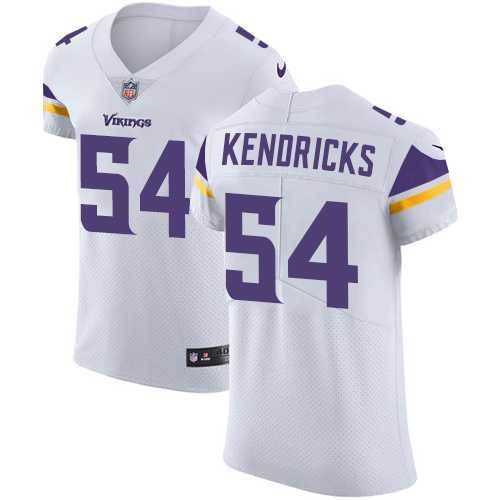 Nike Minnesota Vikings #54 Eric Kendricks White Men's Stitched NFL Vapor Untouchable Elite Jersey