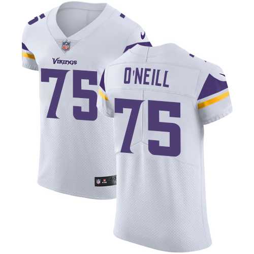 Nike Minnesota Vikings #75 Brian O'Neill White Men's Stitched NFL Vapor Untouchable Elite Jersey