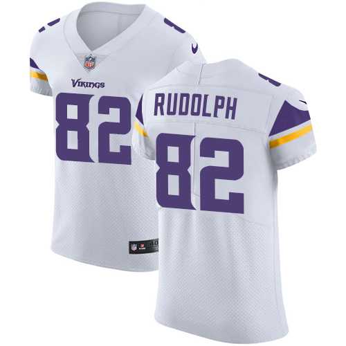 Nike Minnesota Vikings #82 Kyle Rudolph White Men's Stitched NFL Vapor Untouchable Elite Jersey