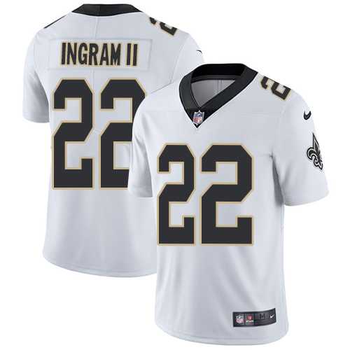 Nike New Orleans Saints #22 Mark Ingram II White Men's Stitched NFL Vapor Untouchable Limited Jersey
