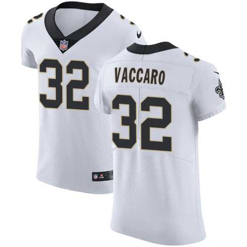 Nike New Orleans Saints #32 Kenny Vaccaro White Men's Stitched NFL Vapor Untouchable Elite Jersey