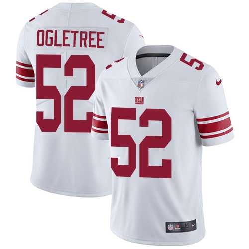 Nike New York Giants #52 Alec Ogletree White Men's Stitched NFL Vapor Untouchable Limited Jersey