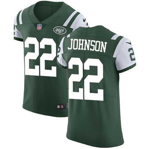 Nike New York Jets #22 Trumaine Johnson Green Team Color Men's Stitched NFL Vapor Untouchable Elite Jersey
