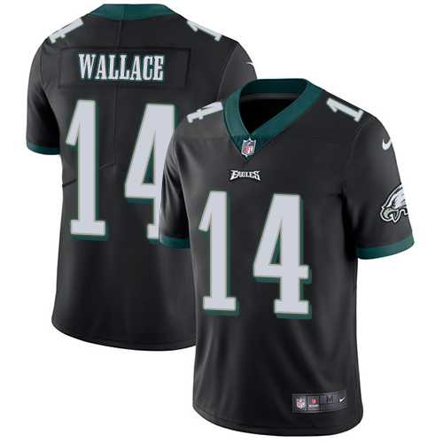 Nike Philadelphia Eagles #14 Mike Wallace Black Alternate Men's Stitched NFL Vapor Untouchable Limited Jersey