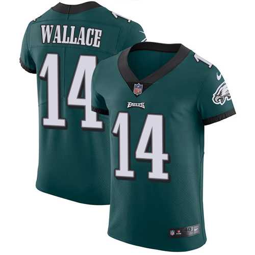 Nike Philadelphia Eagles #14 Mike Wallace Midnight Green Team Color Men's Stitched NFL Vapor Untouchable Elite Jersey