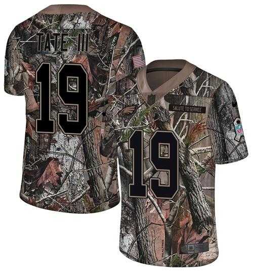 Nike Philadelphia Eagles #19 Golden Tate III Camo Men's Stitched NFL Limited Rush Realtree Jersey