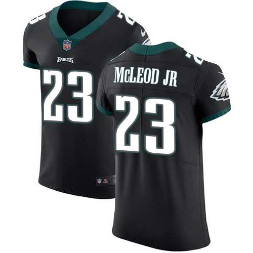 Nike Philadelphia Eagles #23 Rodney McLeod Jr Black Alternate Men's Stitched NFL Vapor Untouchable Elite Jersey