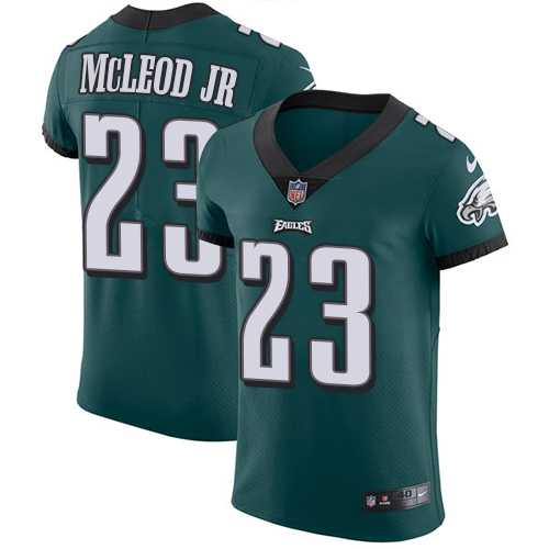 Nike Philadelphia Eagles #23 Rodney McLeod Jr Midnight Green Team Color Men's Stitched NFL Vapor Untouchable Elite Jersey