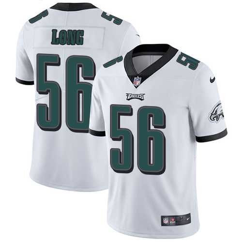 Nike Philadelphia Eagles #56 Chris Long White Men's Stitched NFL Vapor Untouchable Limited Jersey
