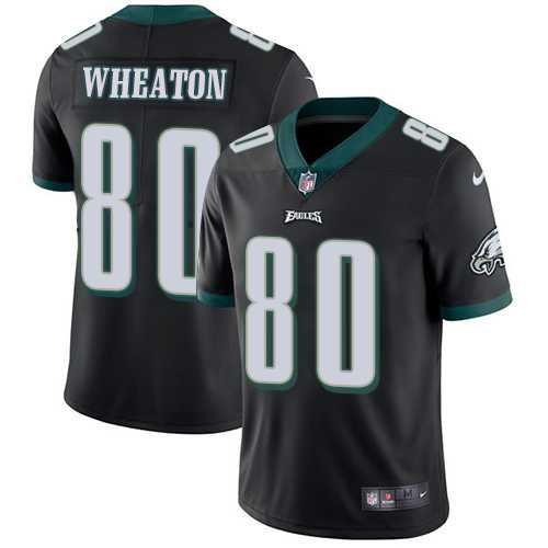 Nike Philadelphia Eagles #80 Markus Wheaton Black Alternate Men's Stitched NFL Vapor Untouchable Limited Jersey