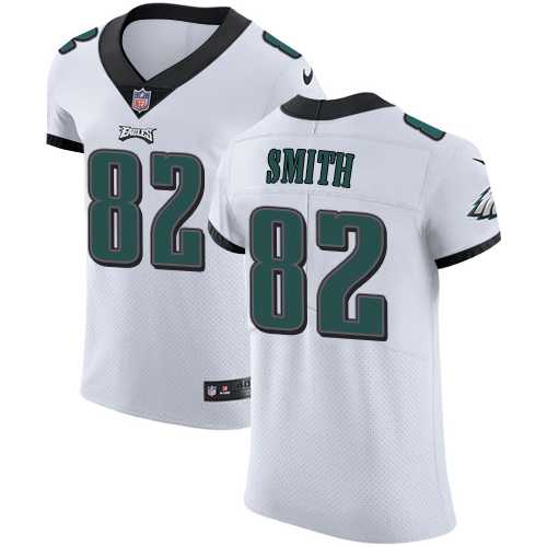 Nike Philadelphia Eagles #82 Torrey Smith White Men's Stitched NFL Vapor Untouchable Elite Jersey