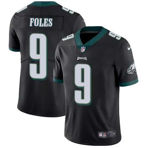 Nike Philadelphia Eagles #9 Nick Foles Black Alternate Men's Stitched NFL Vapor Untouchable Limited Jersey