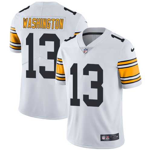 Nike Pittsburgh Steelers #13 James Washington White Men's Stitched NFL Vapor Untouchable Limited Jersey