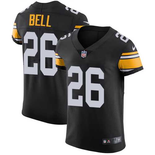 Nike Pittsburgh Steelers #26 Le'Veon Bell Black Alternate Men's Stitched NFL Vapor Untouchable Elite Jersey
