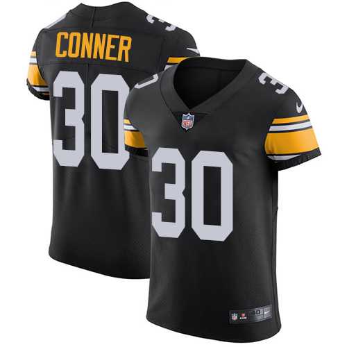 Nike Pittsburgh Steelers #30 James Conner Black Alternate Men's Stitched NFL Vapor Untouchable Elite Jersey