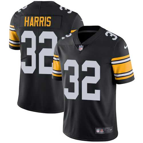 Nike Pittsburgh Steelers #32 Franco Harris Black Alternate Men's Stitched NFL Vapor Untouchable Limited Jersey