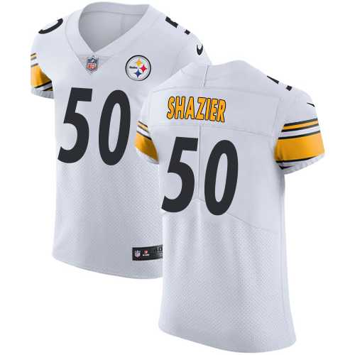 Nike Pittsburgh Steelers #50 Ryan Shazier White Men's Stitched NFL Vapor Untouchable Elite Jersey