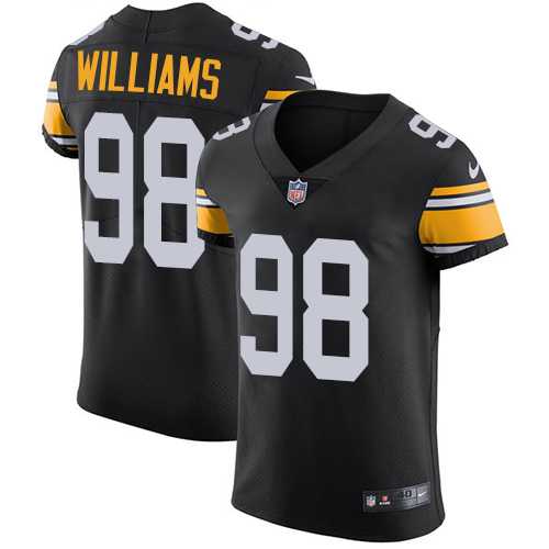Nike Pittsburgh Steelers #98 Vince Williams Black Alternate Men's Stitched NFL Vapor Untouchable Elite Jersey