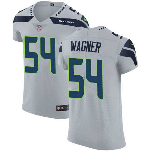 Nike Seattle Seahawks #54 Bobby Wagner Grey Alternate Men's Stitched NFL Vapor Untouchable Elite Jersey