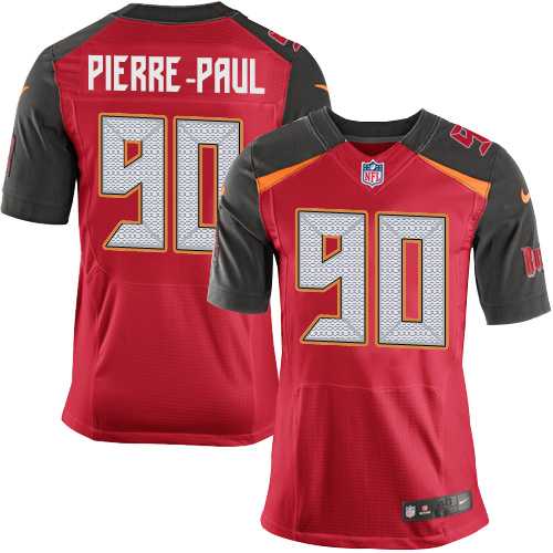 Nike Tampa Bay Buccaneers #90 Jason Pierre-Paul Red Team Color Men's Stitched NFL New Elite Jersey