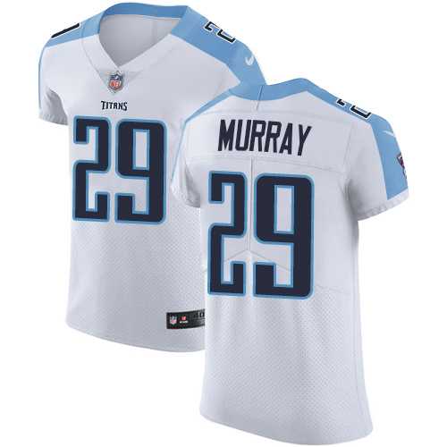 Nike Tennessee Titans #29 DeMarco Murray White Men's Stitched NFL Vapor Untouchable Elite Jersey