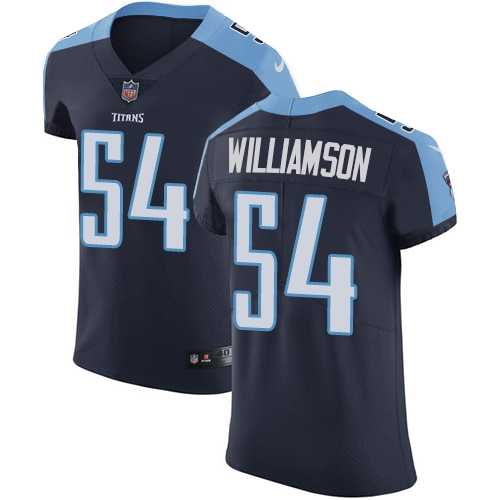 Nike Tennessee Titans #54 Avery Williamson Navy Blue Alternate Men's Stitched NFL Vapor Untouchable Elite Jersey