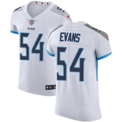 Nike Tennessee Titans #54 Rashaan Evans White Men's Stitched NFL Vapor Untouchable Elite Jersey